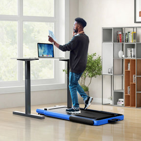 Electric Running Machine with LED Display & Workout APP for Home