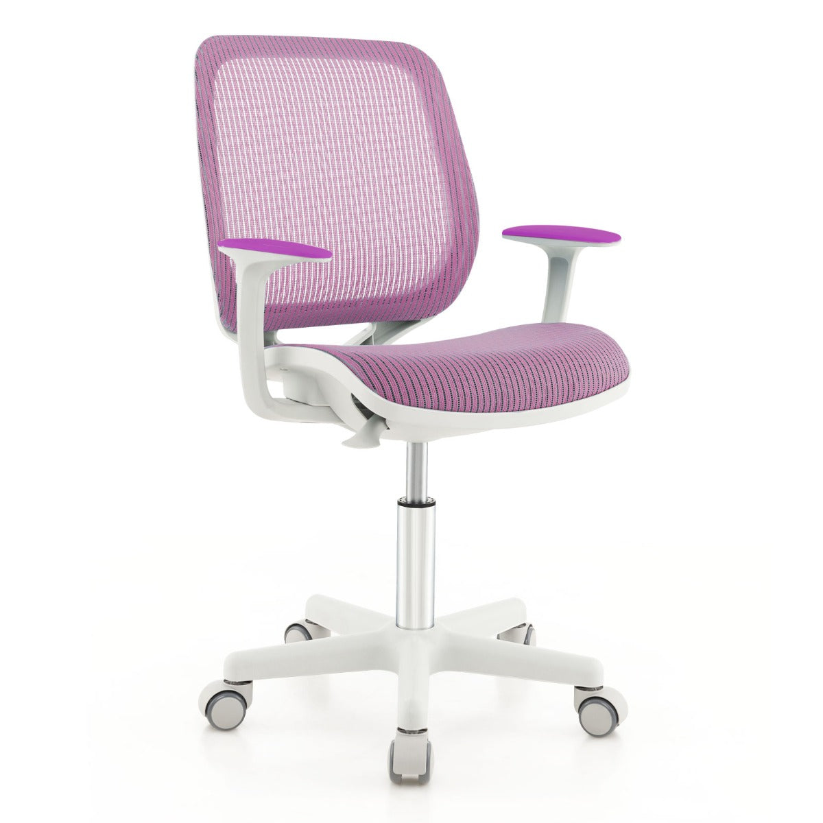 Kids Swivel Mesh Children Computer Chair with Adjustable Height