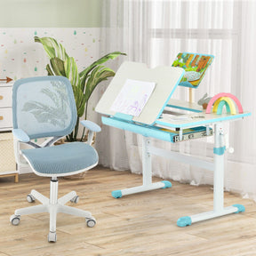 Kids Swivel Mesh Children Computer Chair with Adjustable Height