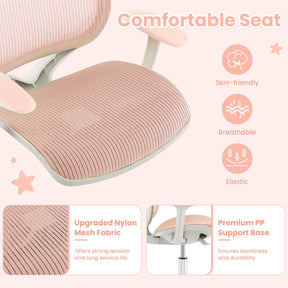 Kids Swivel Mesh Children Computer Chair with Adjustable Height