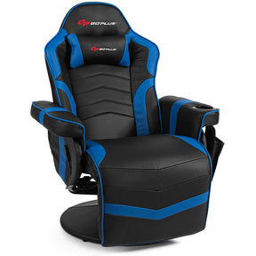 Ergonomic High Back Massage Gaming Chair with Pillow
