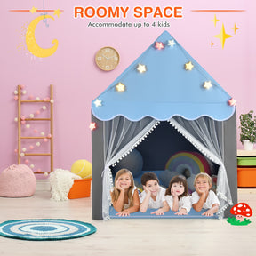 Kids Playhouse Tent with Washable Mat for Boys & Girls