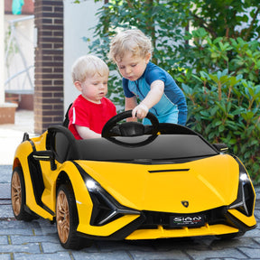 Electric Toy Car with Remote Control & LED Lights for Kids