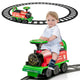 6V Electric Kids Ride On Train Toy with Track & 6 Wheels