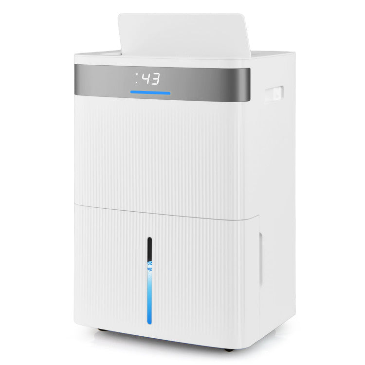 96 Pints Dehumidifier with 24H Timer and 3-Color Indicator