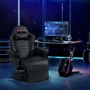 Ergonomic High Back Massage Gaming Chair with Pillow