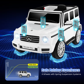 Licensed Mercedes-Benz G500 Kids Ride-on Car with Remote