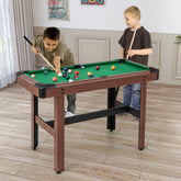 1.2M Wooden Billiard Game Table with Full Set of Balls