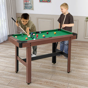 1.2M Wooden Billiard Game Table with Full Set of Balls