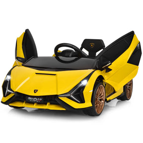 Electric Toy Car with Remote Control & LED Lights for Kids