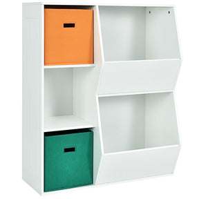 Hikidspace Kids Toy Storage Cabinet Shelf Organizer