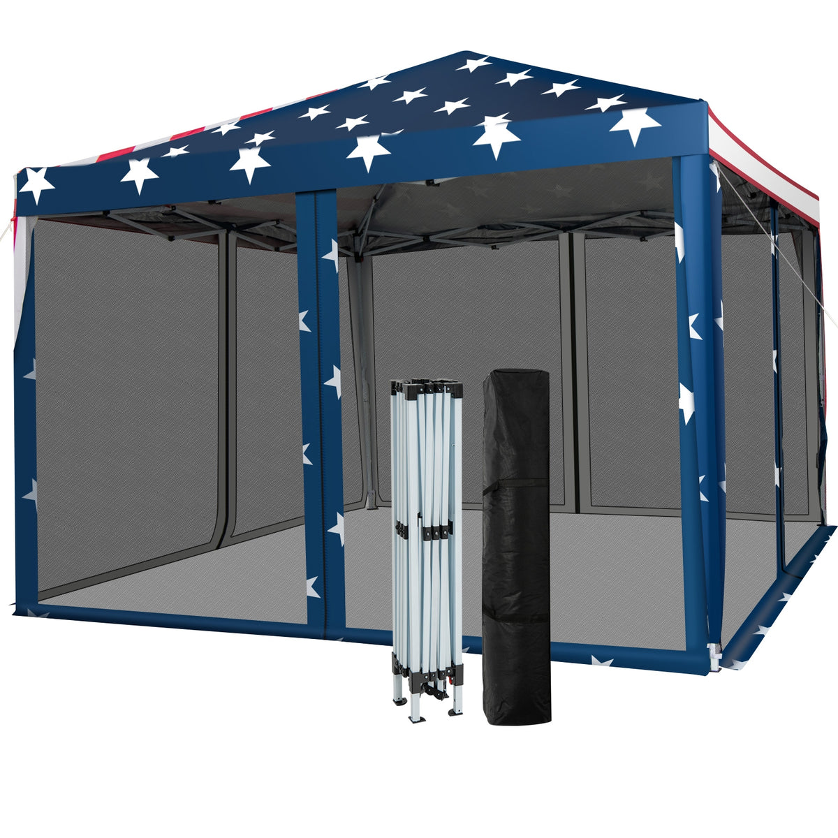 Hikidspace Outdoor 10’ x 10’ Pop-up Canopy Tent Gazebo Canopy