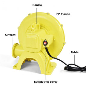 Hikidspace 480W 0.6 HP Air Blower Fan Pump for Bounce House