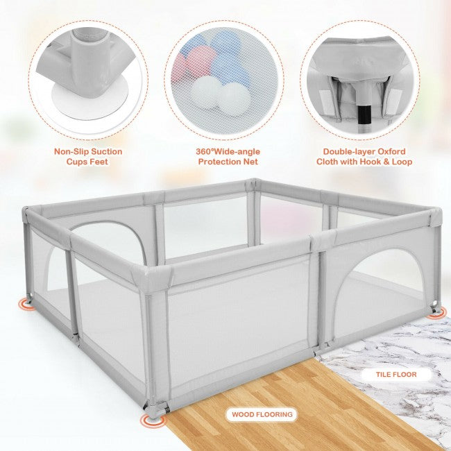 Baby Playpen Safety Play Yard for Baby Infants