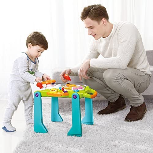 3-in-1 Kids Activity Sit-to-Stand Learning Walker with Musical Toys