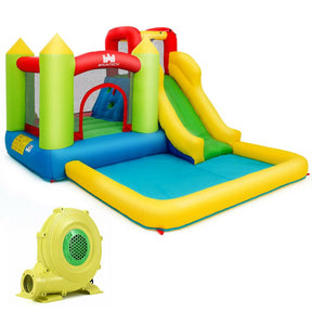 Inflatable Bounce House Water Slide Jump Bouncer with Blower