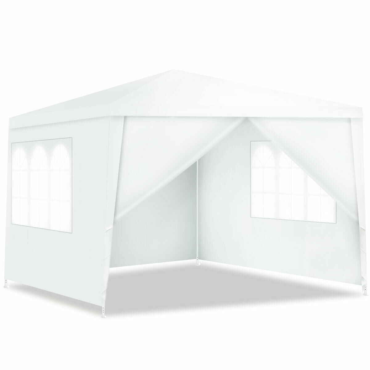 Hikidspace 10 x 10 Feet Outdoor Side Walls Canopy Tent for Patio and Picnic
